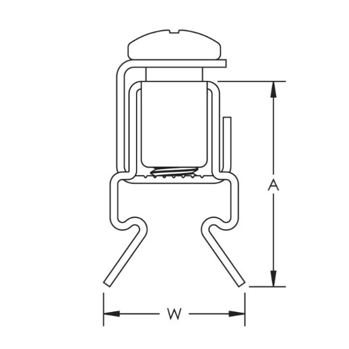 553480 Роз'єм для заземлення EC 16² 12X5