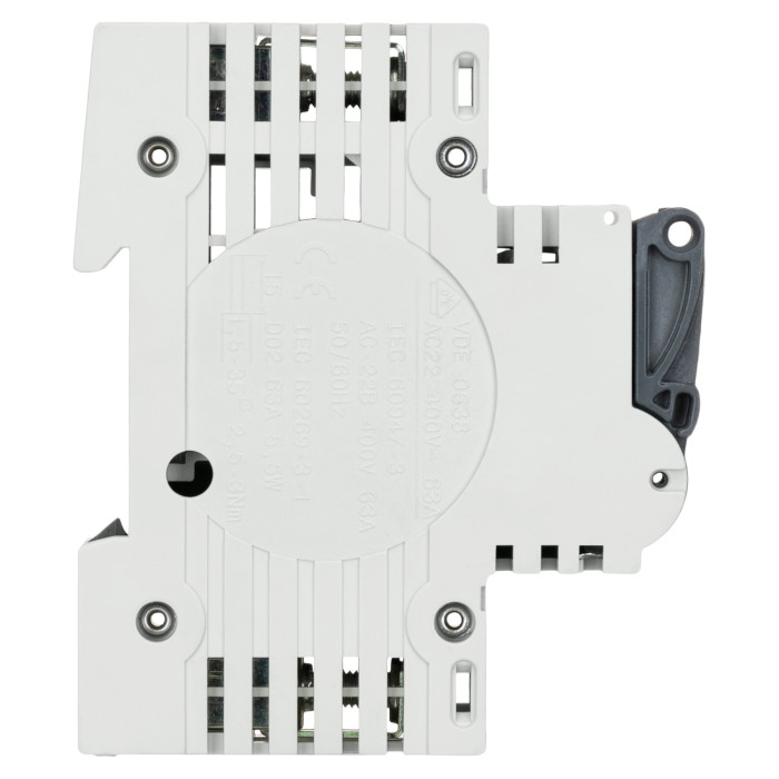 Рубильник Woehner Ambus PoverSwich із запобіжником DO, 1р, DIN 63A