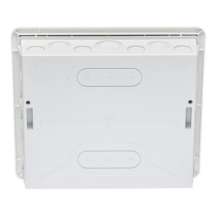 BM12PT/RR Корпус розподільчий внутр. прозоре вікно ORO,1x12 модуля 248x283x97, IP40, з шинами N і PE