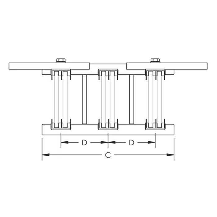 Шинотримач nVent Eriflex UBS 4/5 Т - 551020