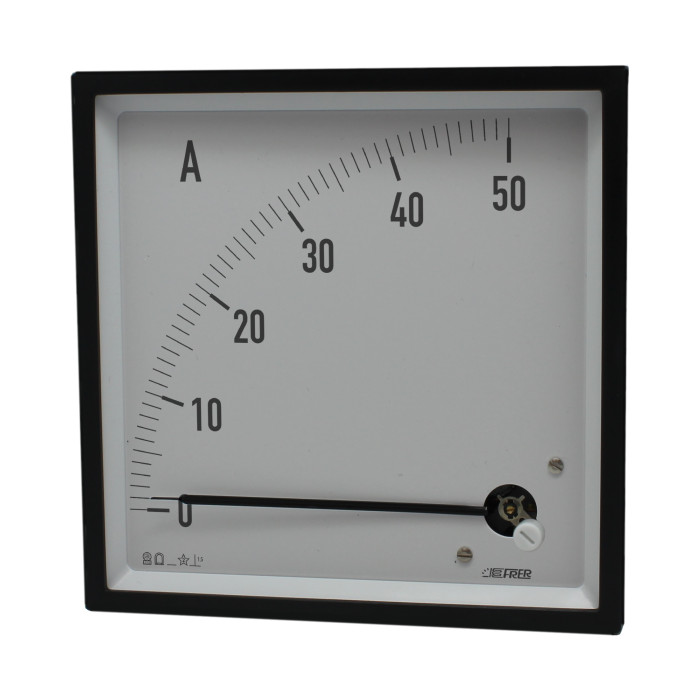 Амперметр FRER F14MA 90˚ шкала 0-60А 0-60А - F14MAX060XSD