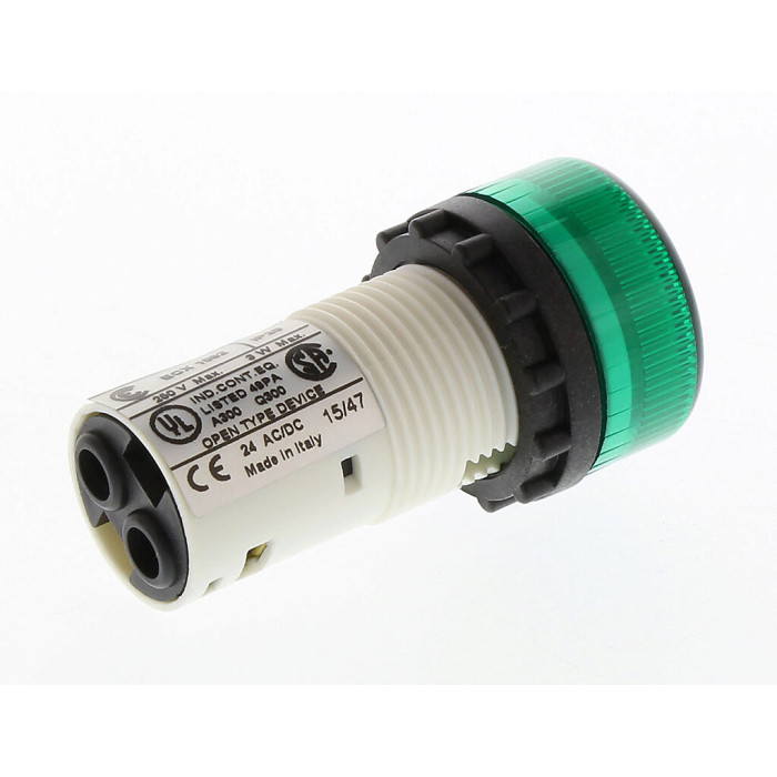 ECX 1052 Сигнальна лампочка зелена моноблок*