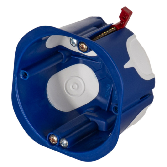 D70/1K установча коробка (підрозетник) Domos 1-70 мм з гвинтами