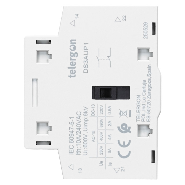 Додатковий контакт TELERGON до S3 1NO+1NC