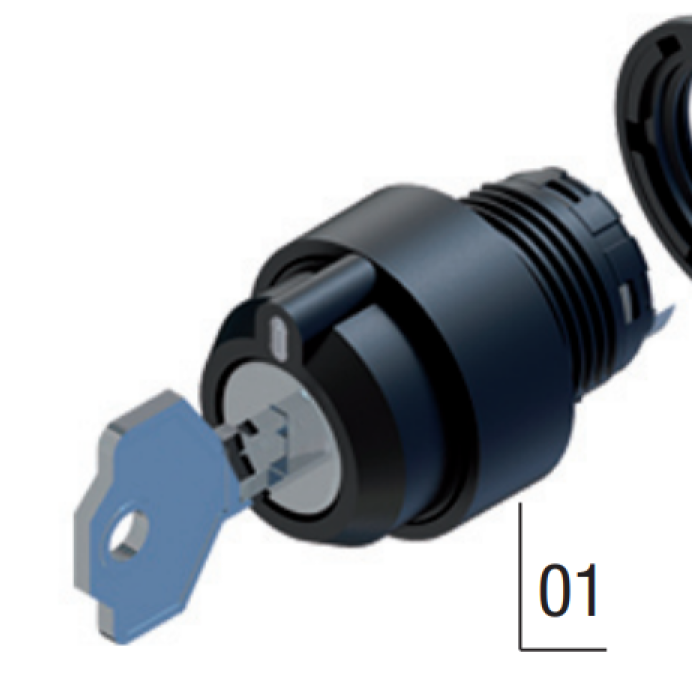 ЕСХ 1067 Ключ під кнопку G513