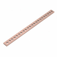 Горизонтальна шина заземлення 160А 12х3 мм nVent HOFFMAN NS7