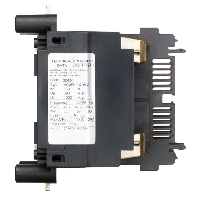 Вимикач під запобіжник Vector VS VC2F 3P 160A NH-00 - 12043C