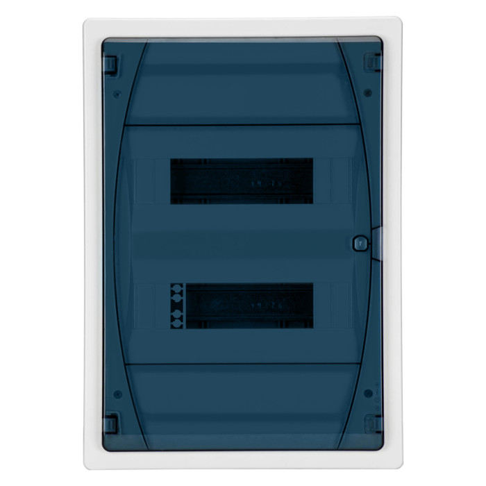 GPE24PT/PH/RR Корпус розподільчий GOLD, 2x12 (24) модулі, прозорі двері, IP40