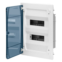 GPE24PT/PH/RR Корпус розподільчий GOLD, 2x12 (24) модулі, прозорі двері, IP40