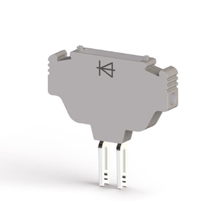 0.0.0.4.98859 Тримач AVK SKTD з діодом для клем AVK 2,5 F (пак. 50 шт)