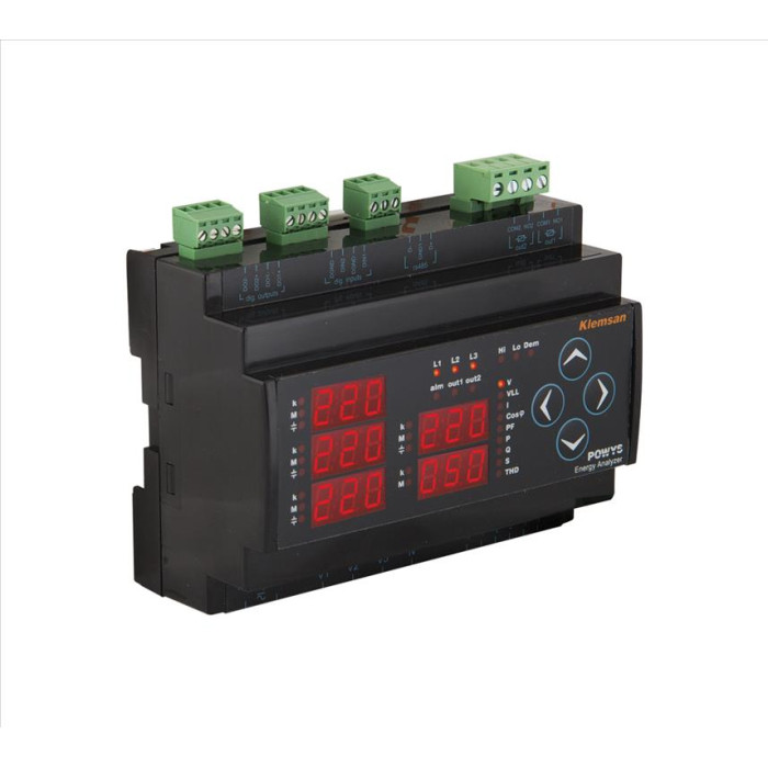 Аналізатор мережі модульний Klemsan POWYS 0.1-6 A RS485 1-500 В - 0.0.0.6.06304