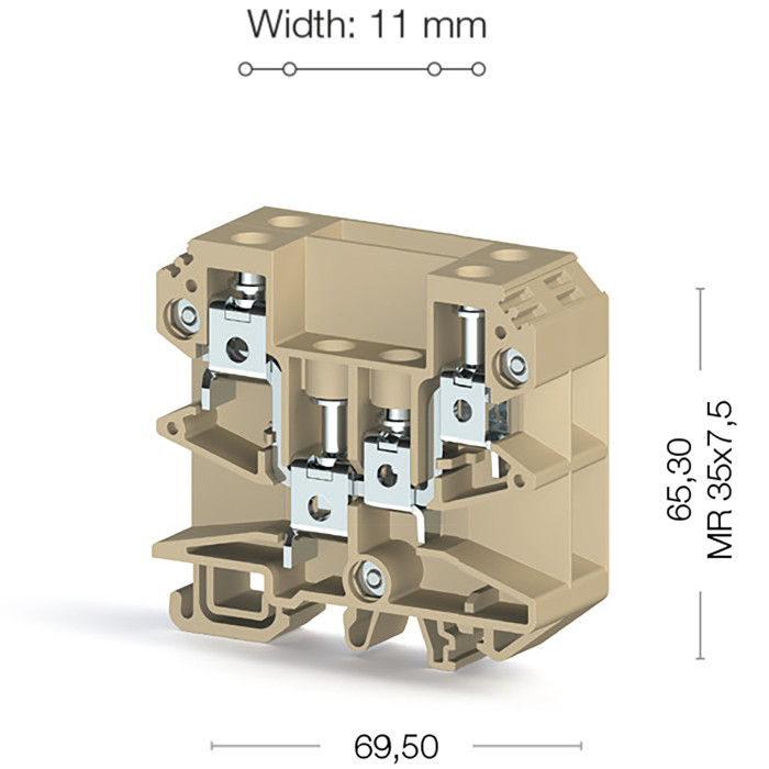Клема Klemsan AYK Багатовивідна 16 мм - 0.0.0.3.95100