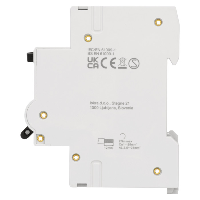 Диференційний автоматичний вимикач ISKRA KAFI4 3P+N C25A/0.03 10kA