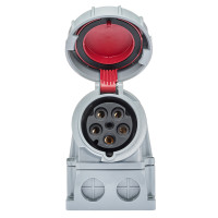 Розетка  настінна IDE MUNDIAL 3P+N+E 63 А 200/346–240/415 В IP66-67