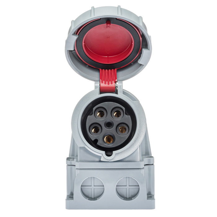 Розетка  настінна IDE MUNDIAL 3P+N+E 63 А 200/346–240/415 В IP66-67 - 03873