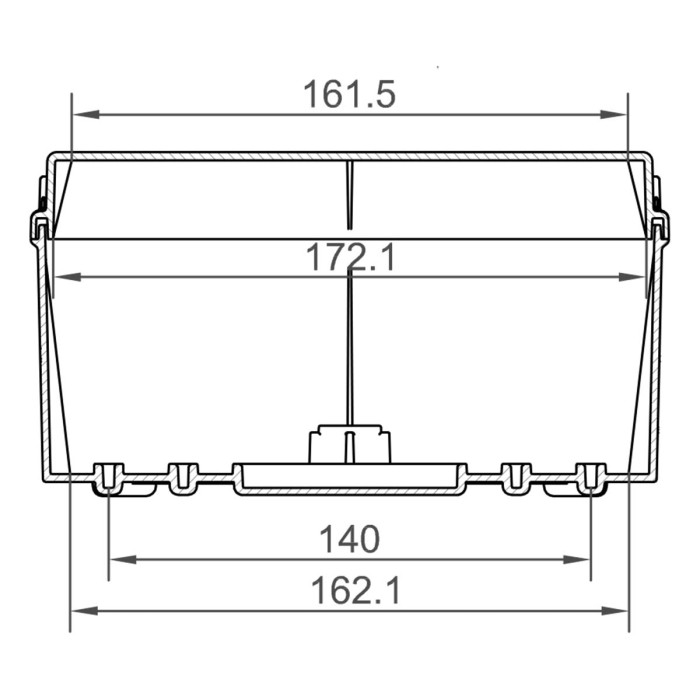 EL231 Клемна коробка 185x246x100 , IP65-IP67, IDE