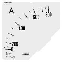 Шкала амперметра FRER ZF 800/5А В