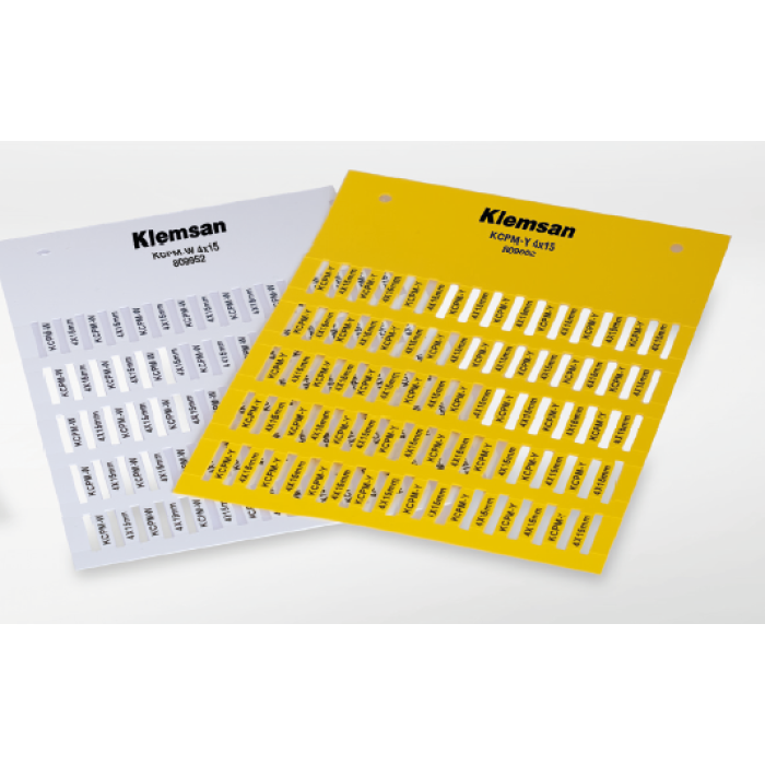 0.0.0.8.08952* Маркування KCPM-W 4X15 для тримачів KCKKS/KKS (1 компл = 80 шт | пак = 20 компл)