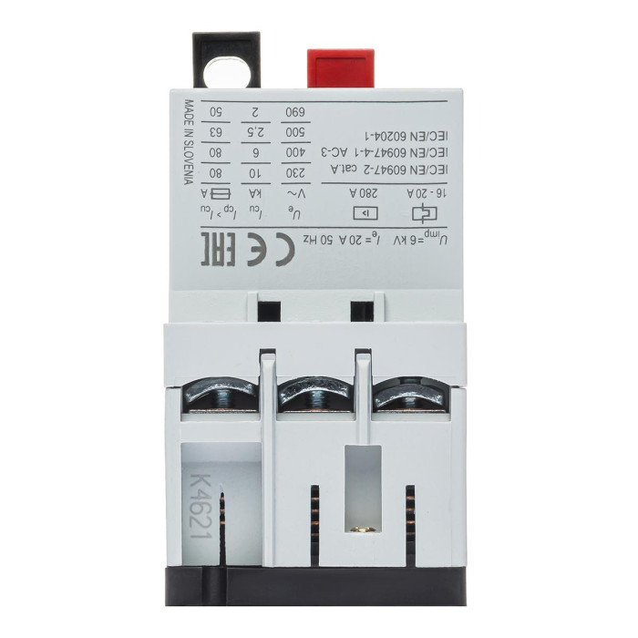 Автомат захисту двигуна 20A серії MS25