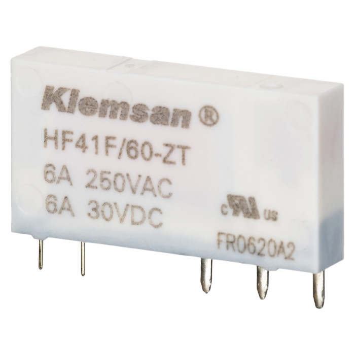 Реле Klemsan 24V DC SLIM TIP 6A/250VAC