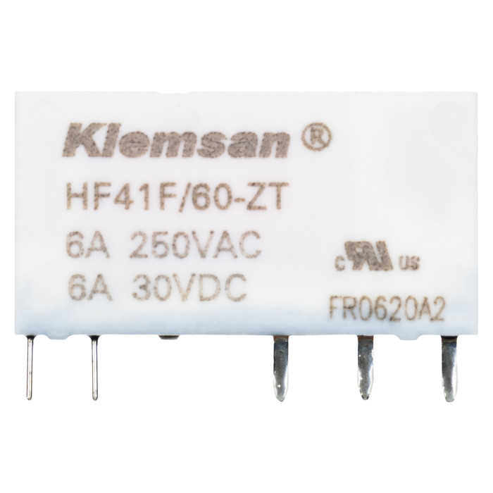 Реле Klemsan 24V DC SLIM TIP 6A/250VAC