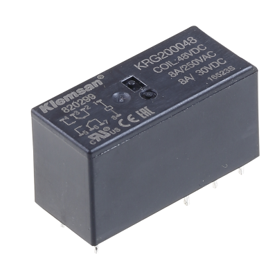 Мініатюрне проміжне реле KRG200024 2PCO, 24V DC 8A
