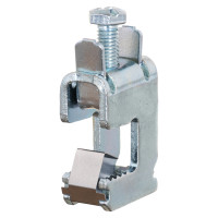 Фіксуючий зажим Klemsan 25-50, під шину 10mm