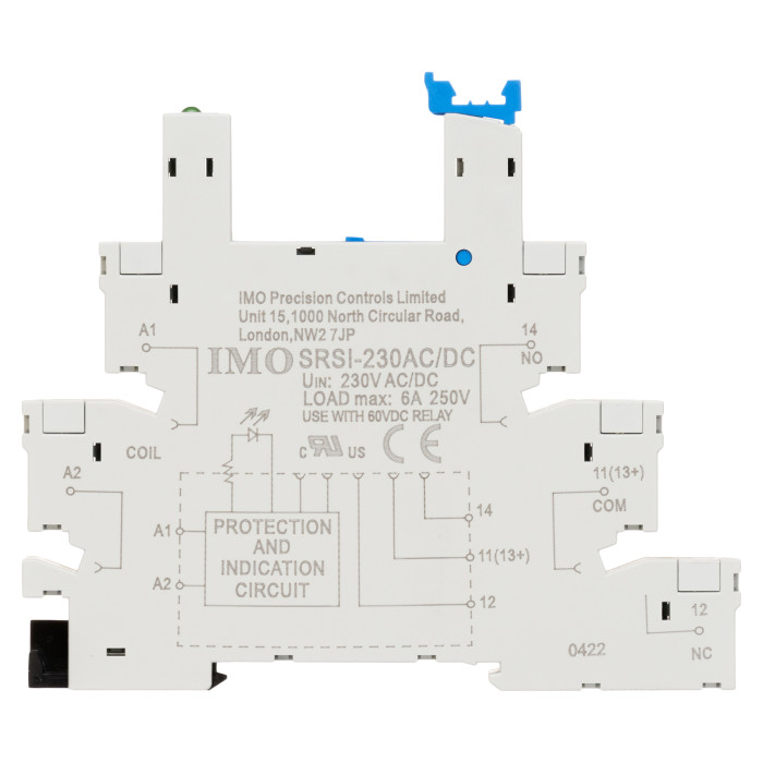Цоколь для реле IMO ETS 60VDC - SRSI-230AC/DC