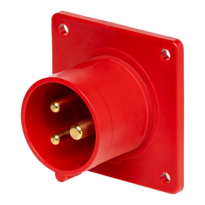 Вилка вбудована IDE MUNDIAL 2P+E 16 А 380–415 В IP44 - 03111