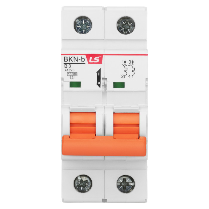 Модульний автоматичний вимикач LS ELECTRIC BKN 2P B3A 10kA