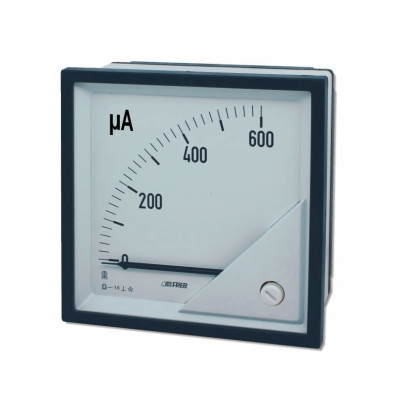 Амперметр FRER F72MA 90˚ шкала 100мкА 100мкА