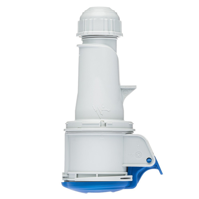 Розетка кабельна IDE MUNDIAL 2P+E 16 А 200–250 В IP44 - 02201