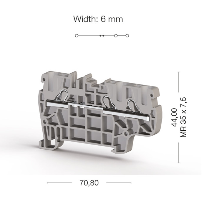 Клема Klemsan PYK Багатовивідна 4 мм - 0.0.0.3.07229