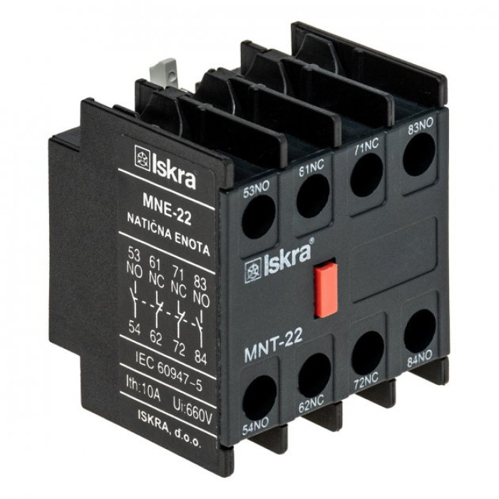 786150002000 Додатковий контакт MNE-22 (2NO+2NC)