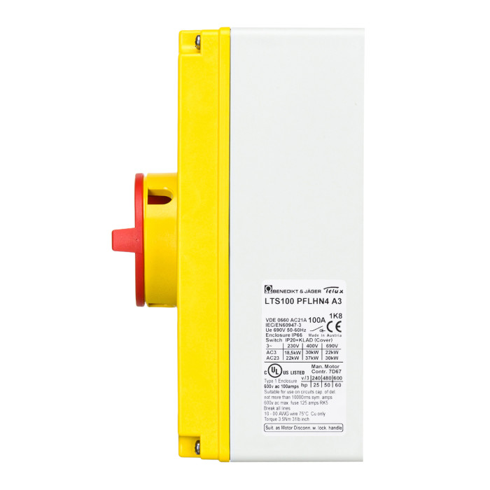 Кулачковий вимикач Benedict LTS 3P 100A