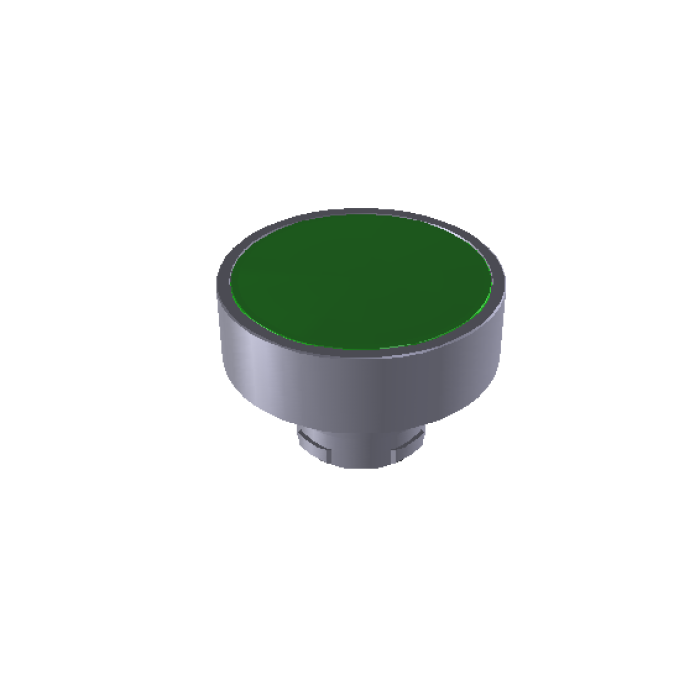 Кнопка зелена 40 мм COMEPI - ECX 1122
