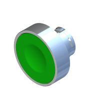 ECX 1122 Кнопка зелена 40 мм