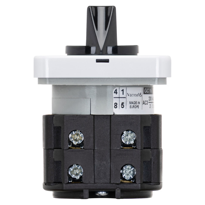 Кулачковий перемикач GC 16A 2P схема 55 (1-2)