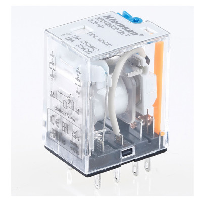 Проміжне реле KRM 2PCO 12A 12V DC LED\Тест
