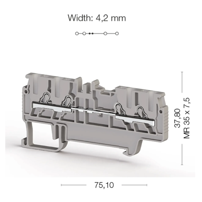 Клема Klemsan PYK Багатовивідна 1.5 мм - 0.0.0.3.07029