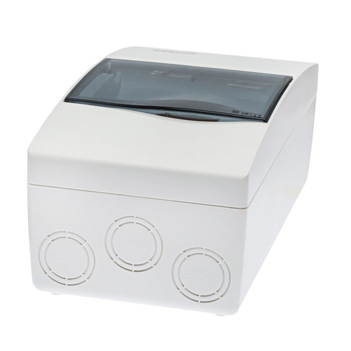 BV4PT/RR Корпус розподільчий Combi,1x4 модуля 228x120x99, IP40, з шинами N і PE