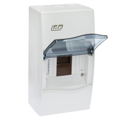 BV4PT/RR Корпус розподільчий Combi,1x4 модуля 228x120x99, IP40, з шинами N і PE