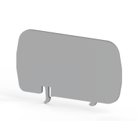 Розмежувач клеммних груп Klemsan APP/PYK 10 сірий