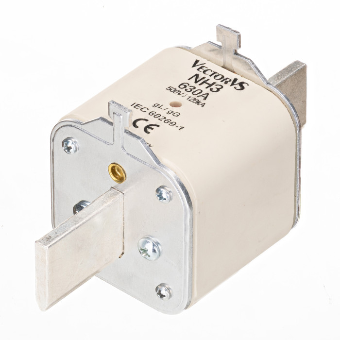 Запобіжник Ножовий Vector VS GENESIS NH3 630А 500V AC gG