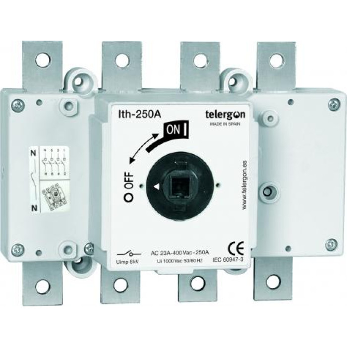 Вимикач навантеження Vector VS S5 3P+N 250A - S5-02503NR0