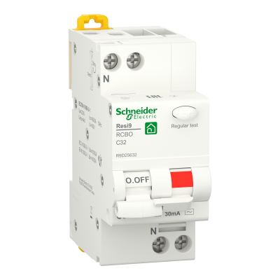 R9D25632 ДИФ АВТ RESI9 6kA 1P+N 32A C 30mA АC