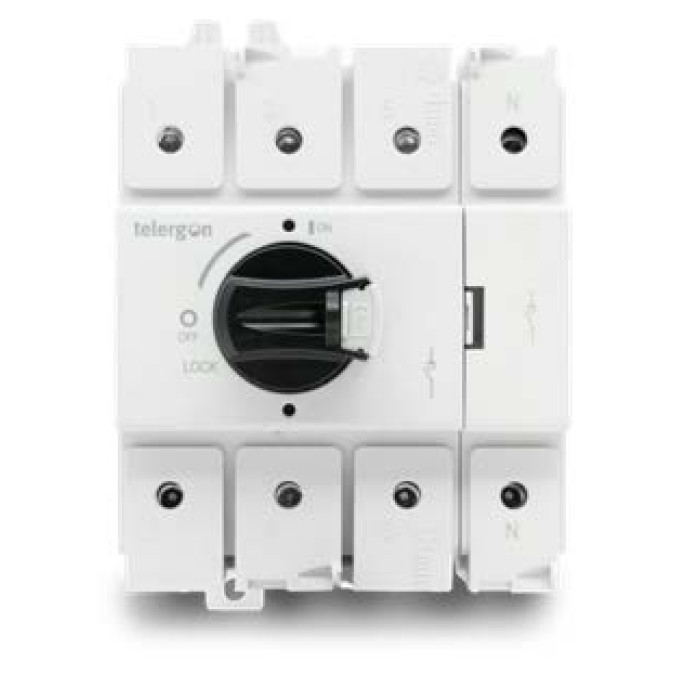 S3-01003P1DB Вимикач модульний з прямой ручкою 3x100A