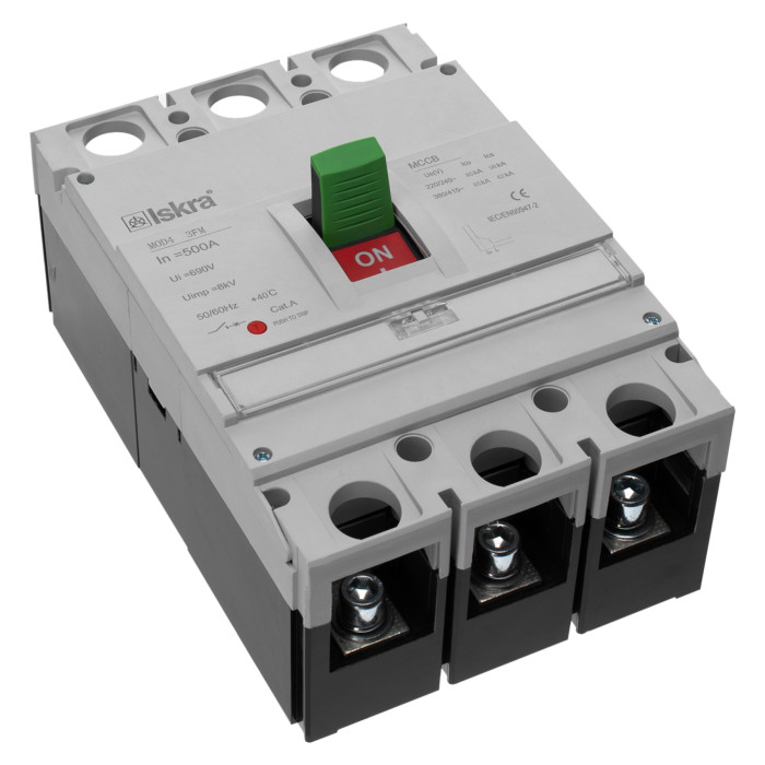 Автоматичний вимикач ISKRA MOD4 3P 500A 65 кА - 786103635000