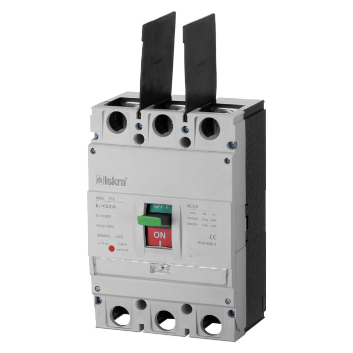 Автоматичний вимикач ISKRA MOD4 3P 500A 65 кА - 786103635000