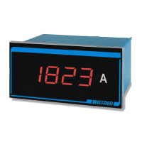 Амперметр цифровий FRER D98 96×48 80–260 AC/DC 100мВ